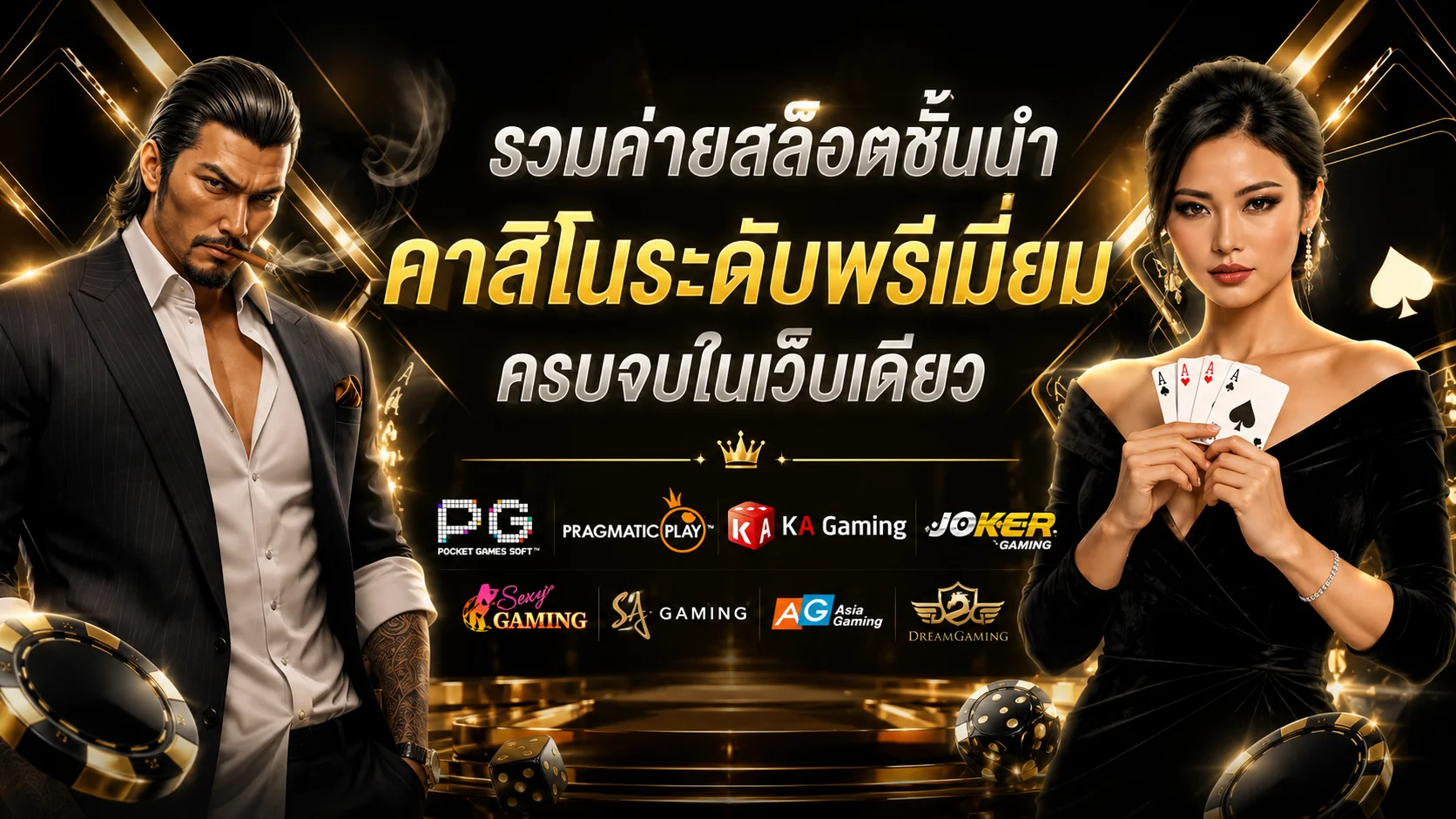 เกมสล็อตออนไลน์ SUAI138 ค่าย PG JILI Pragmatic Play กว่า 500 เกม